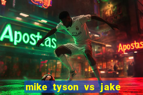 mike tyson vs jake paul assistir online